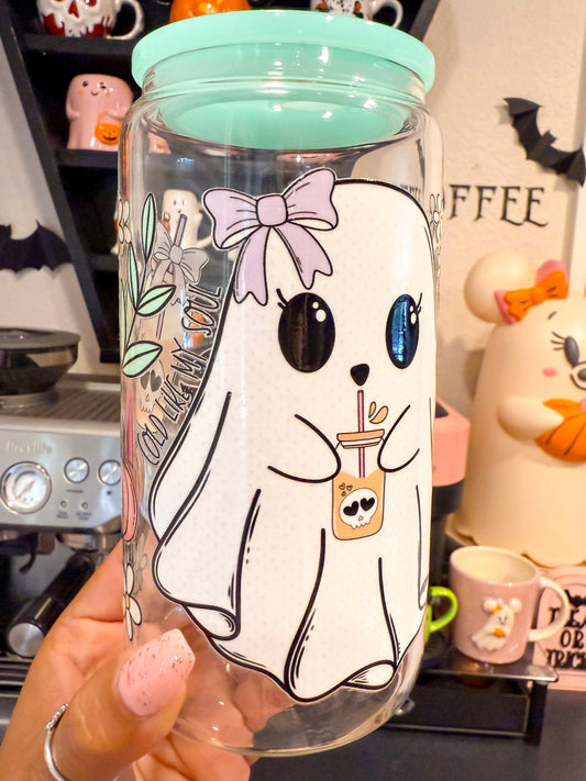 Cold like my soul ghosty 16oz Can Cup