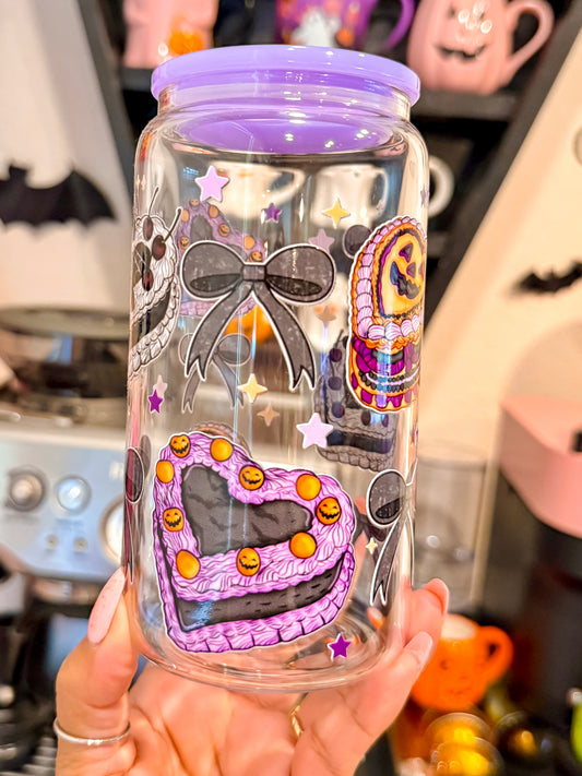 Spooky Cakes 16oz Can Cup
