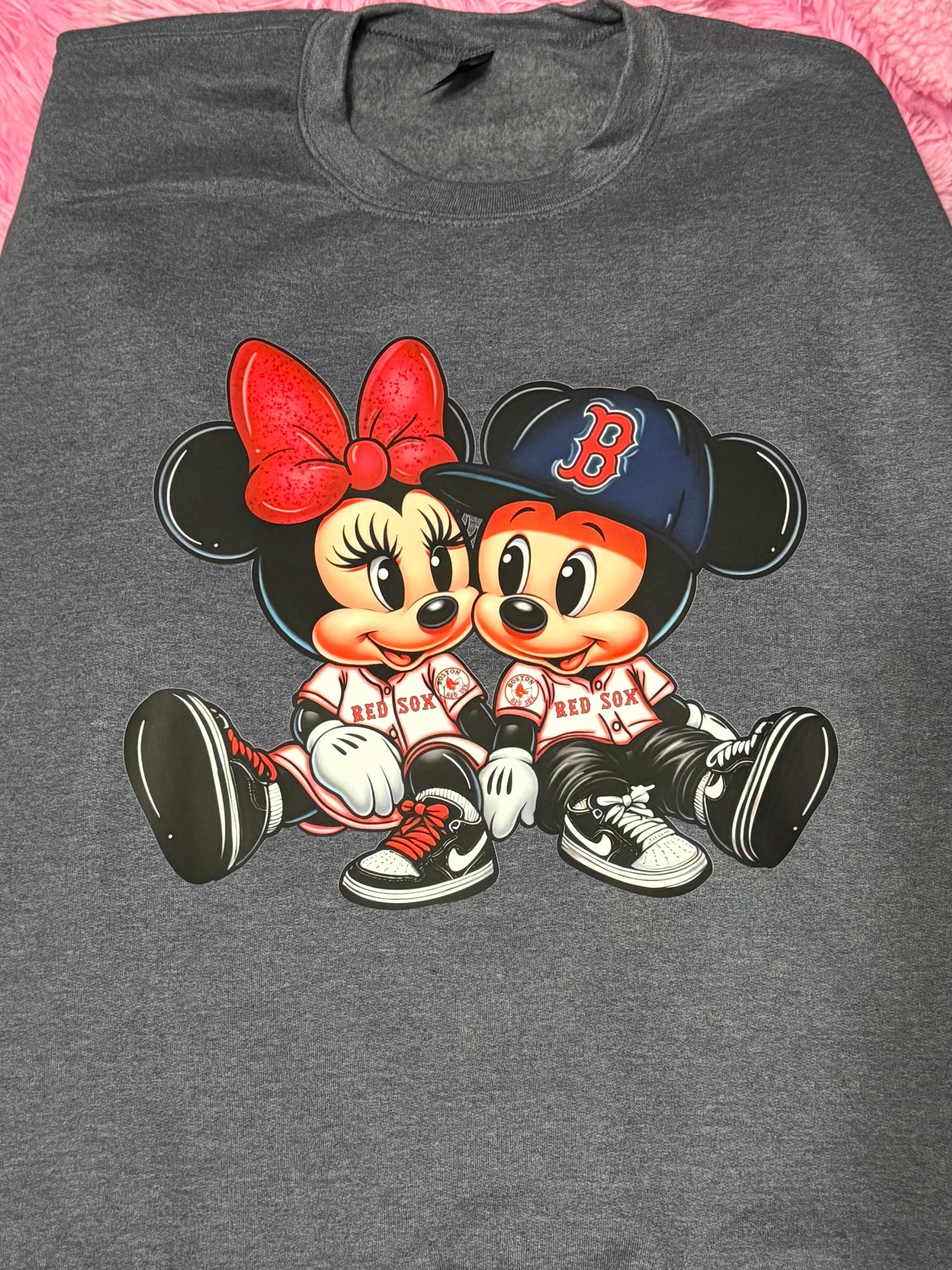 Boston Rd Sox Unisex Crewneck Sweater