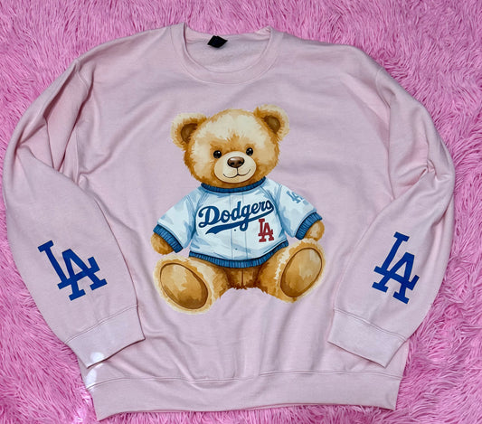 LA Teddy Bear Unisex Crewneck Sweater