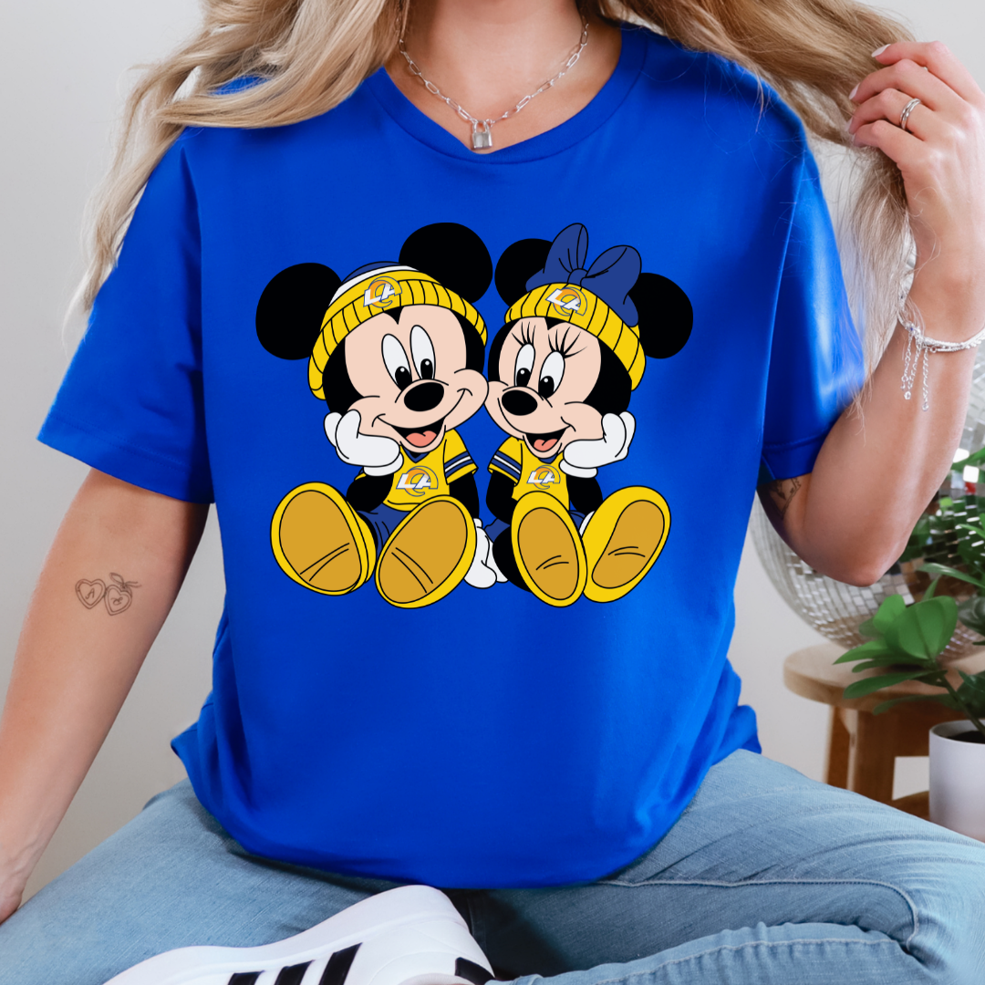 LA Rms Mouse Couple Unisex t-shirt